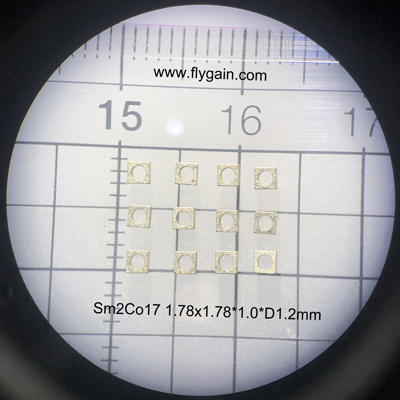 Μαγνητικό δαχτυλίδι SmCo Micro Precision για κινητό κινητήρα